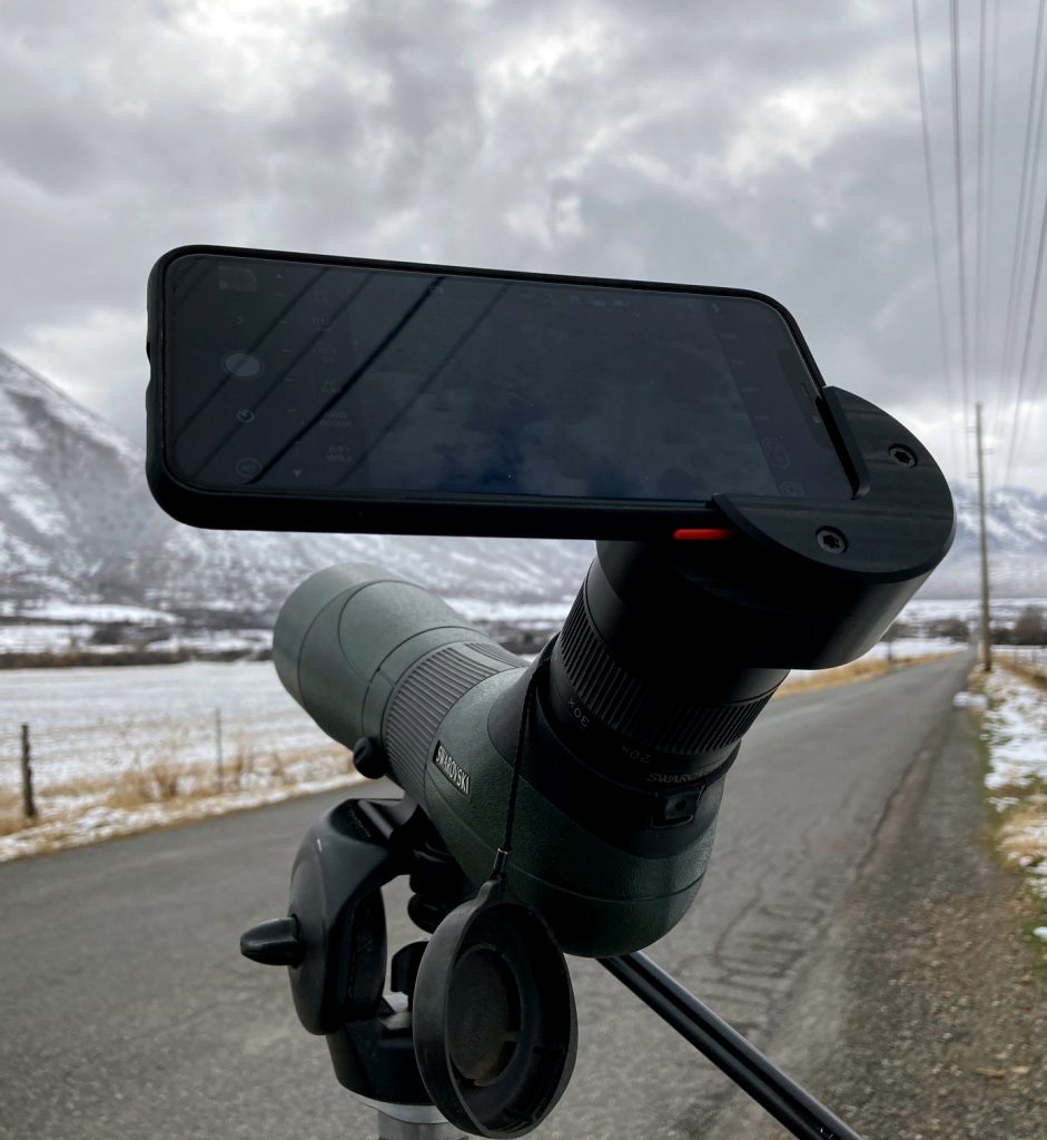 NXT Scope Dual Cam Digiscoping Adapter iPhone 12 Pro Max NXT Scope